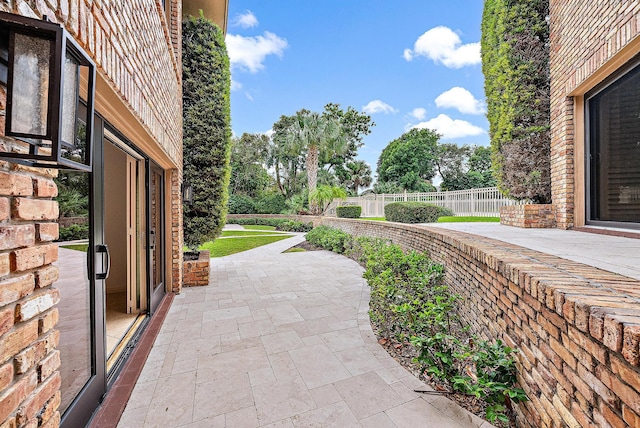 view of patio