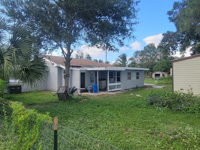 view of rear view of house