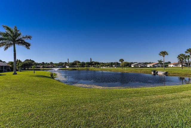 property view of water