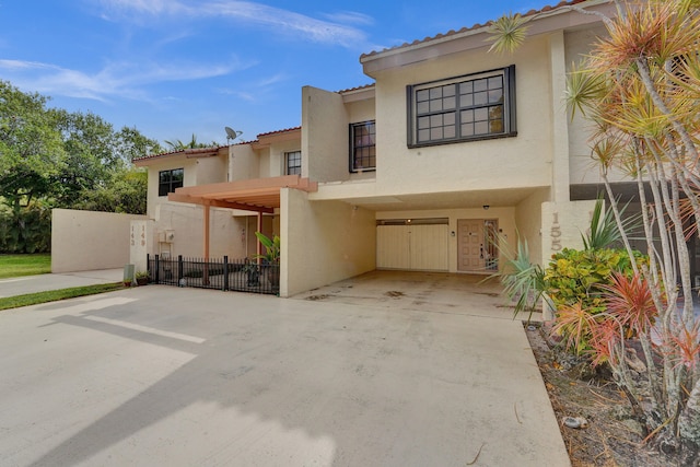 view of mediterranean / spanish-style home