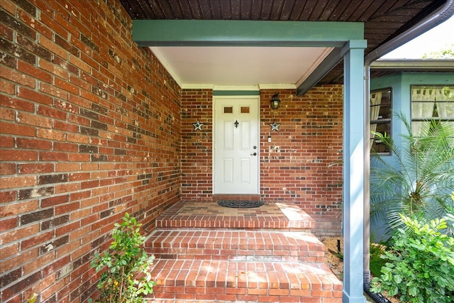 view of entrance to property