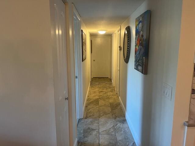 hall with baseboards