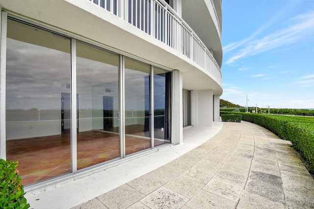 view of patio