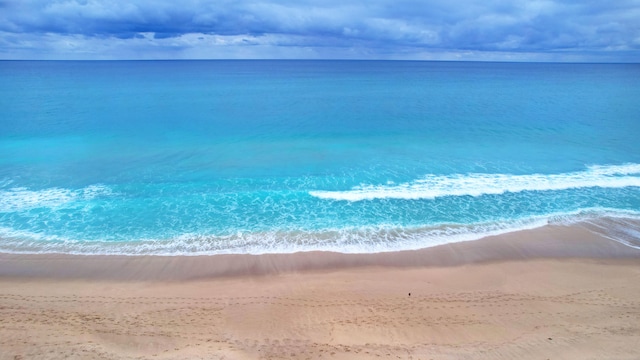 water view featuring a view of the beach