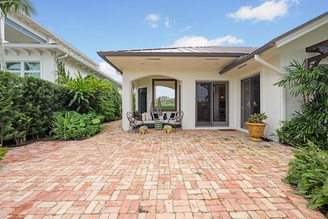 view of patio / terrace with outdoor lounge area