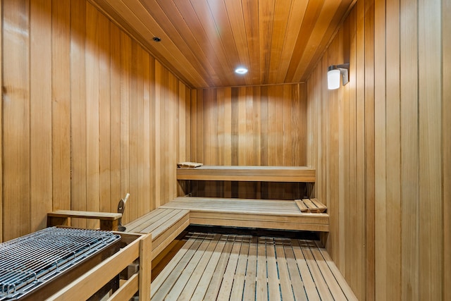 view of sauna / steam room