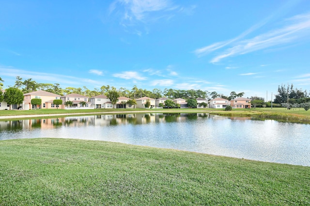 property view of water