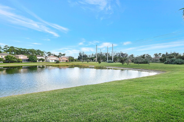 property view of water