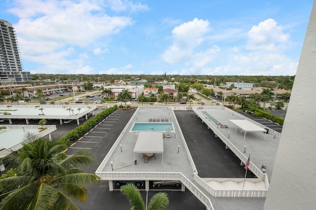 view of pool