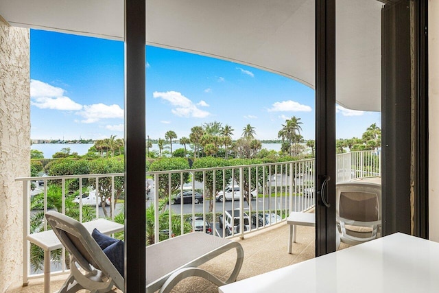 3400 S Ocean Blvd Unit 2Aii, Palm Beach, FL 33480 - balcony featuring a water view