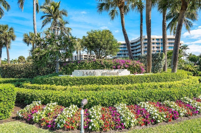 3400 S Ocean Blvd Unit 2Aii, Palm Beach, FL 33480 - view of community sign