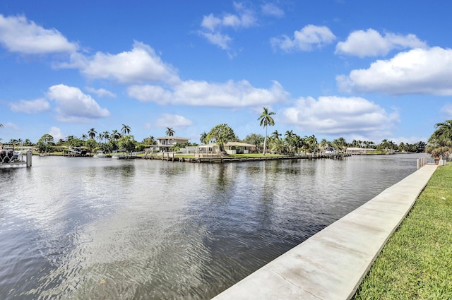 property view of water