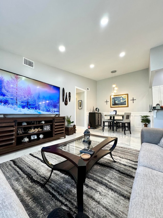 view of living room