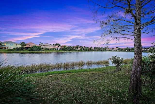 property view of water