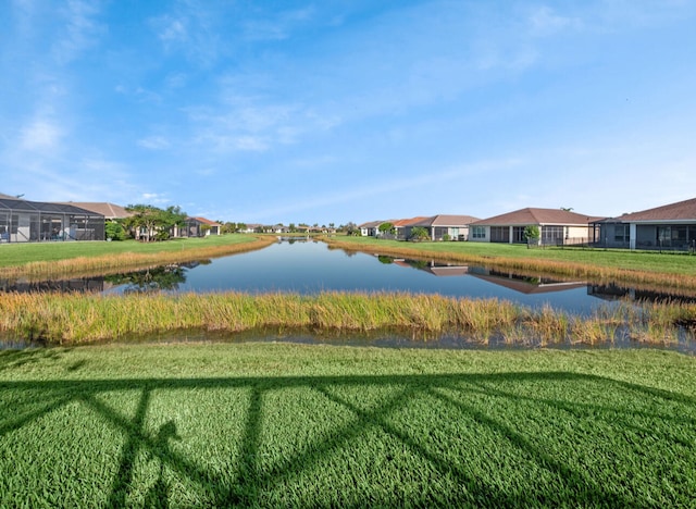 property view of water