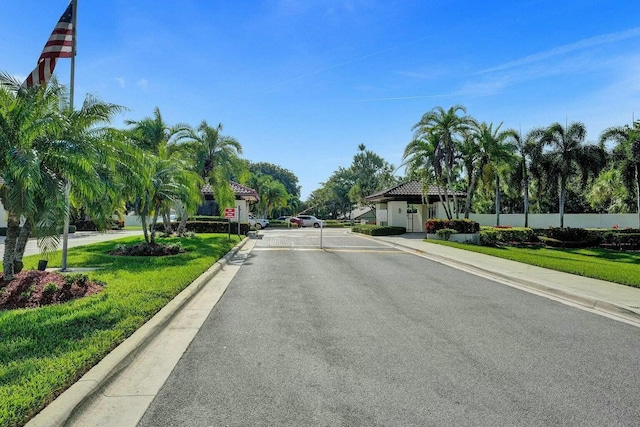 view of street