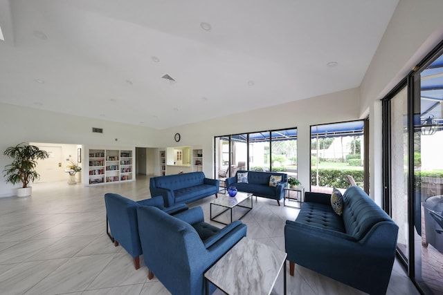 view of living room