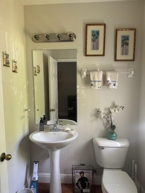 bathroom with toilet