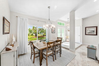 view of dining area