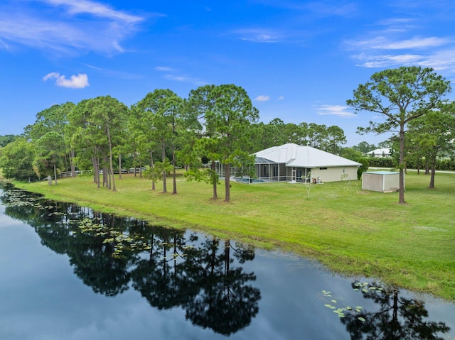 property view of water