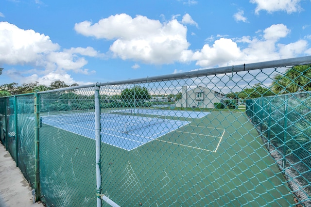 view of sport court