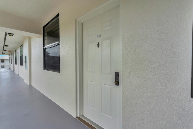 view of hallway