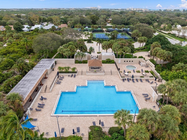 view of pool