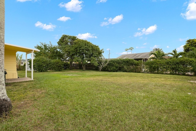 337 E Obispo Ave, Clewiston, FL 33440 - view of yard
