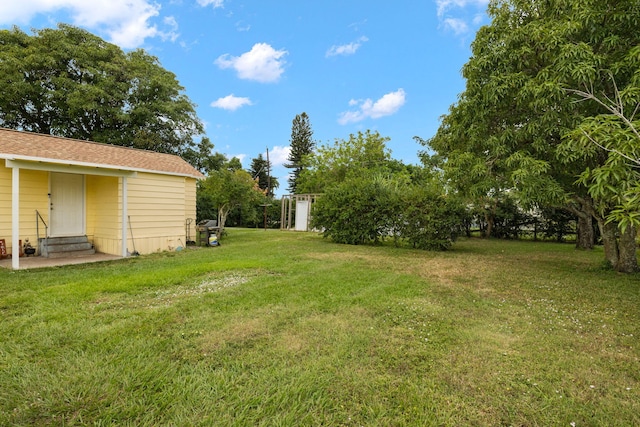 view of yard