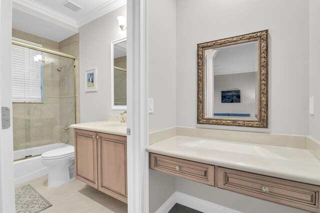 carpeted bedroom featuring baseboards, multiple windows, ornamental molding, and ceiling fan