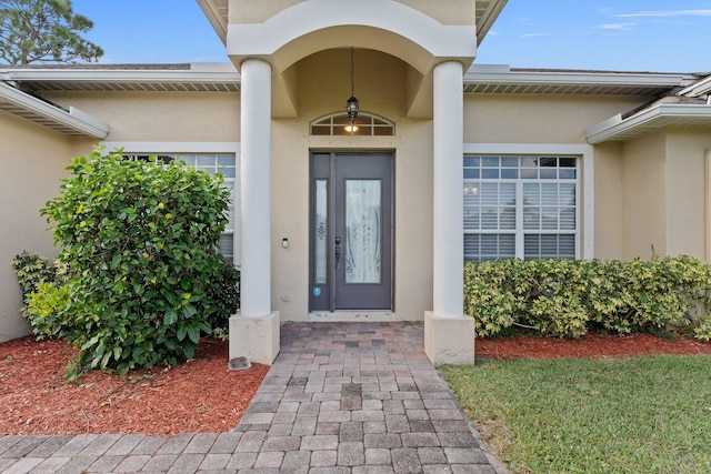 view of entrance to property