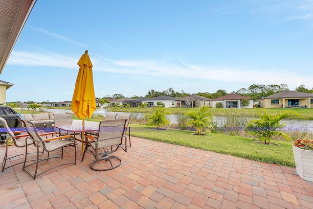 view of patio