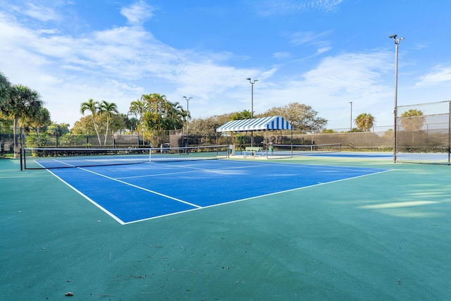 view of sport court with basketball court