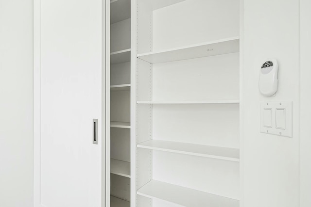 view of closet