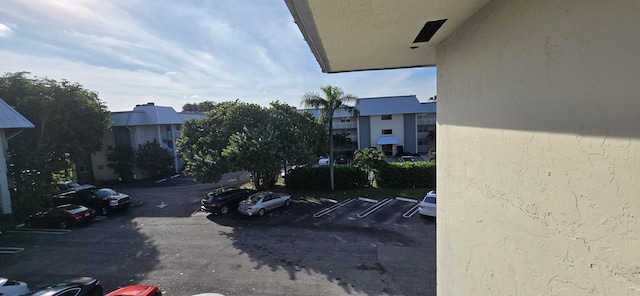 view of vehicle parking