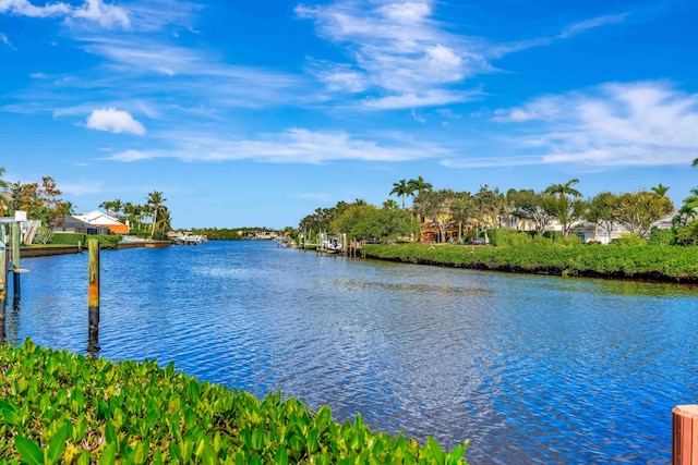 property view of water