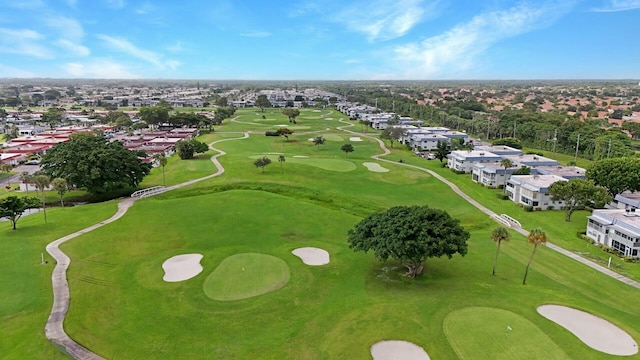543 Flanders L, Delray Beach, FL 33484 - aerial view of residential area featuring a golf club