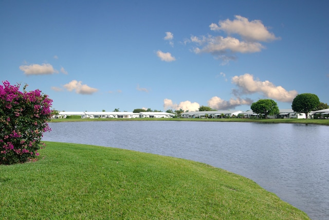 view of water feature