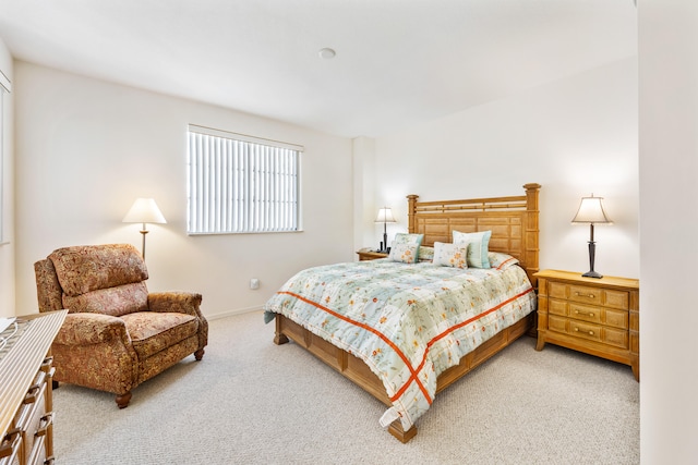 bedroom with carpet flooring