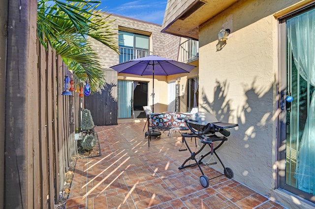 view of patio