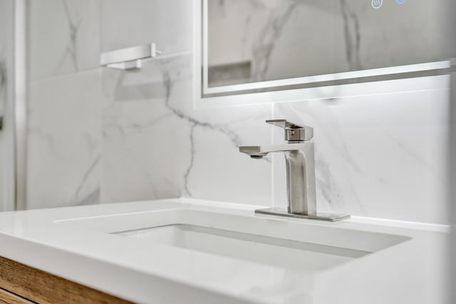 bathroom view of a sink