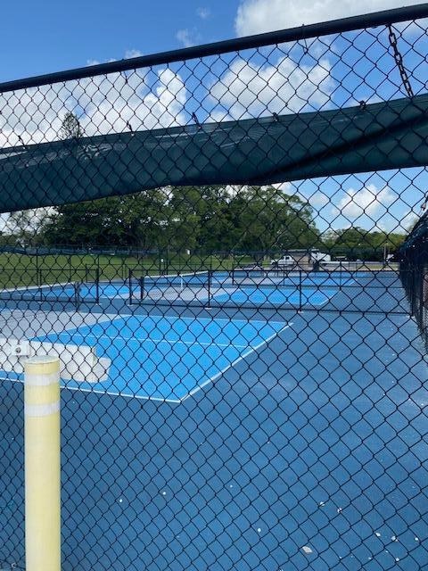 view of sport court