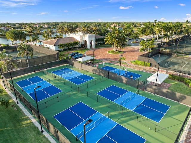 view of sport court