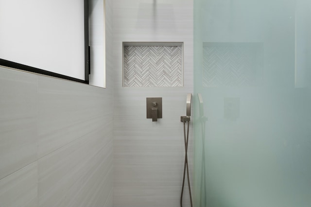 details with walk in shower