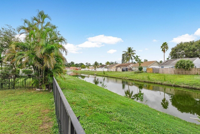 property view of water