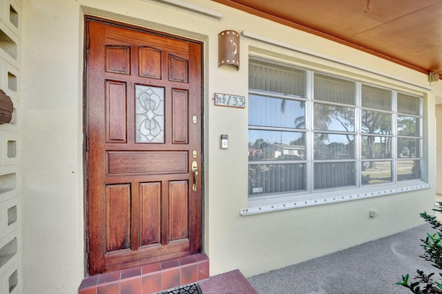 view of property entrance