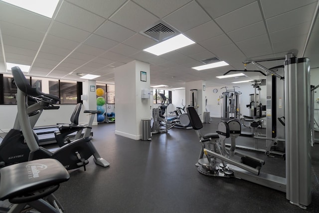 view of exercise room