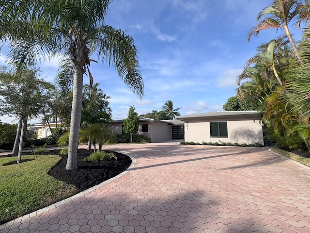 view of ranch-style home