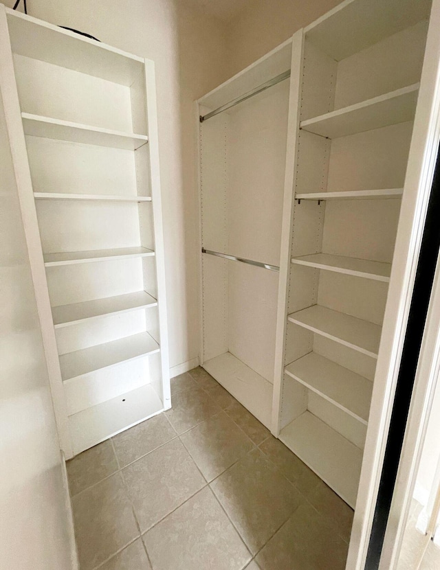 view of closet