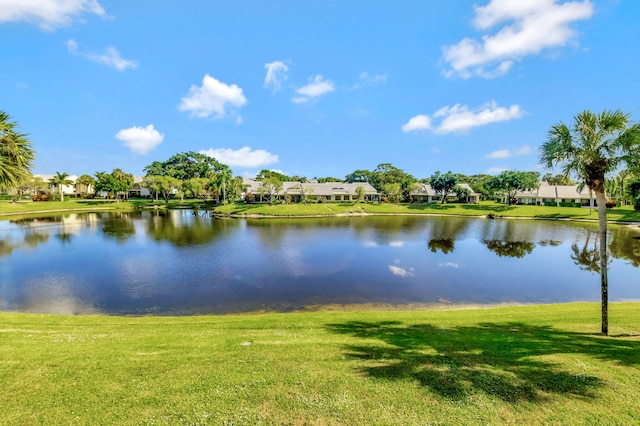 property view of water